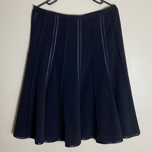 Black Pleated Skirt
